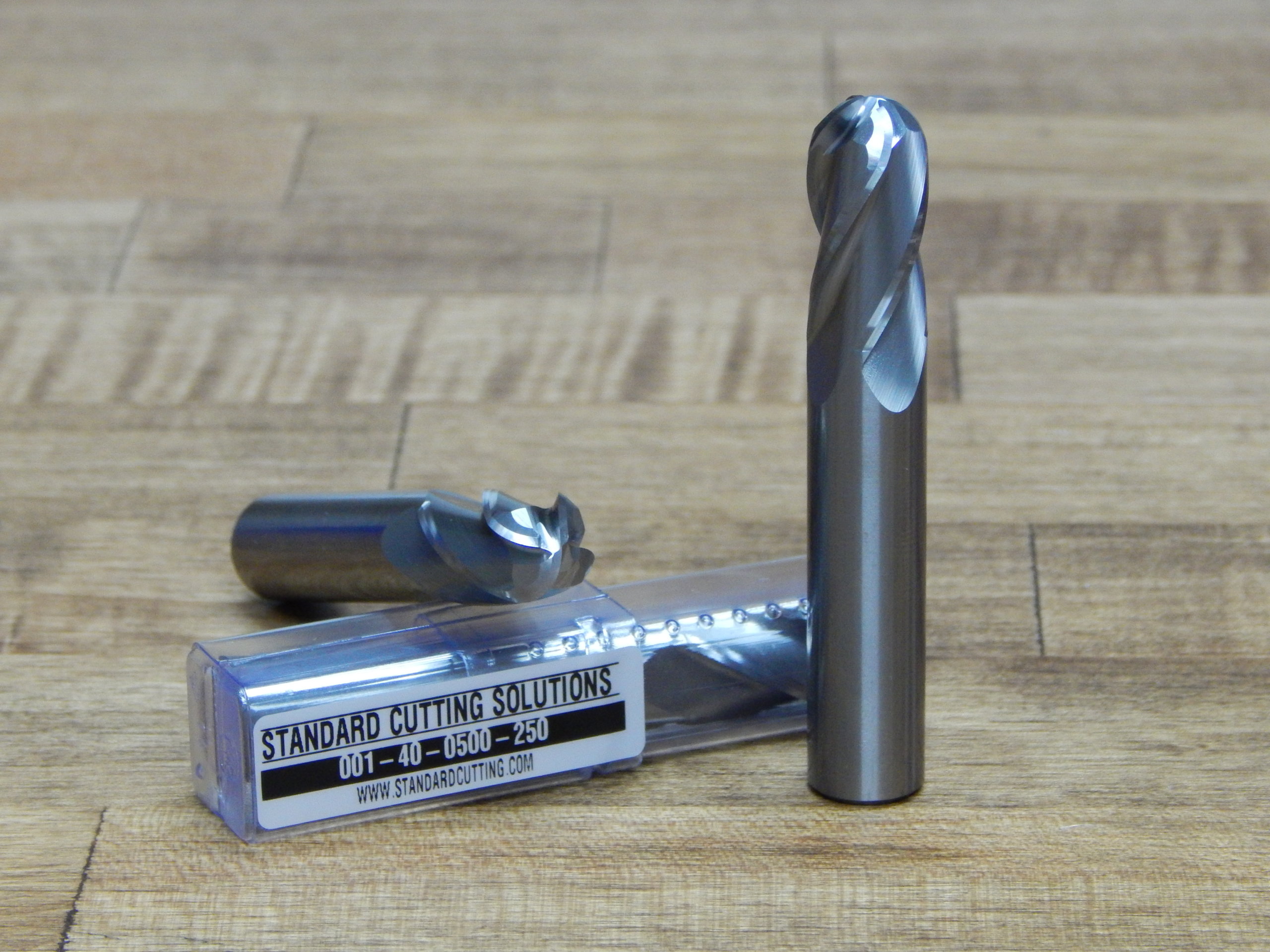 Alfa Tools REM50882 1/2 X 4 4 Flute Ball Nose Roughing End Mill